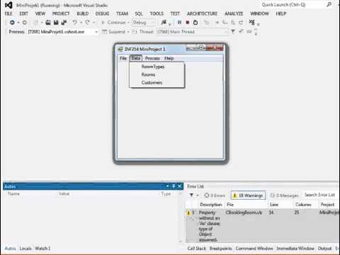 Booking room system by VB.net