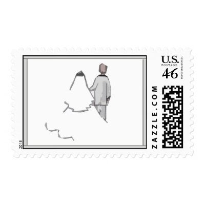 "Wedding Couple" stamp