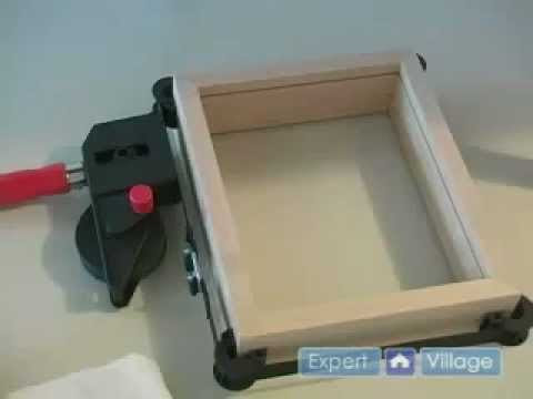 woodworking plans - assembling frame for shadow box frame
