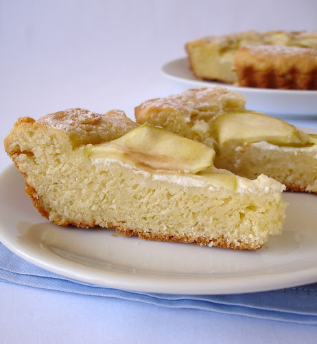 Sugared apple galette