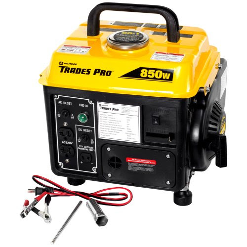 Trades Pro® 850/1200 Watt 2 Stroke Portable Generator - 836758 On Sale