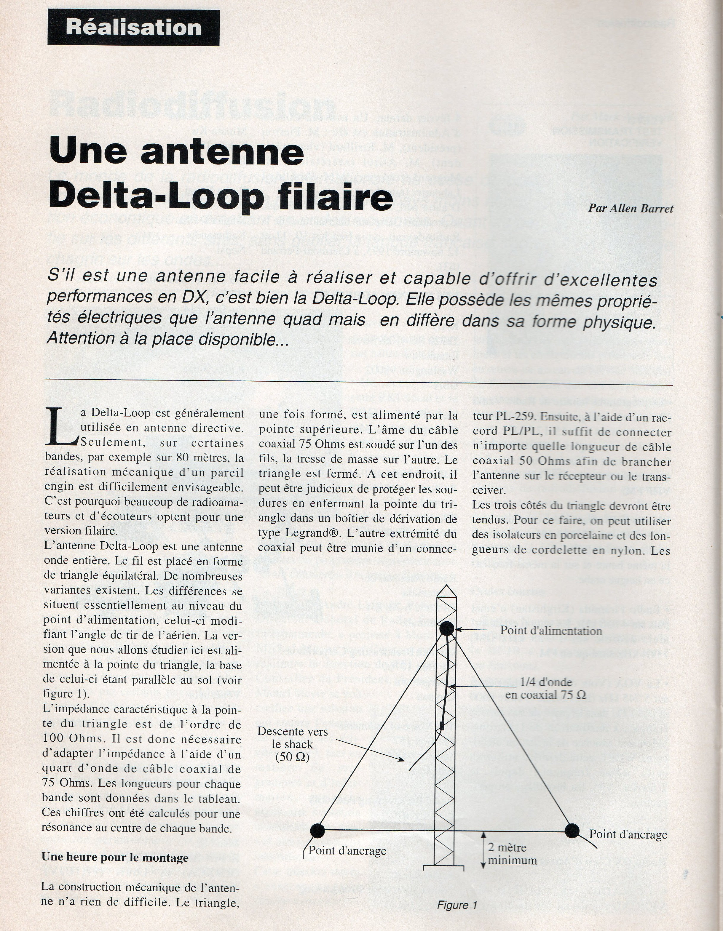 une antenne delta loop