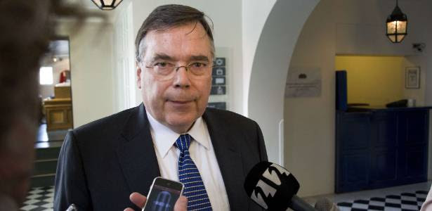Ex-primeiro-ministro islandês Geir Haarde foi declarado culpado no colapso do setor bancário