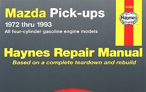 Download Kindle Editon free 94 mazda b2600 workshop manual Board Book PDF
