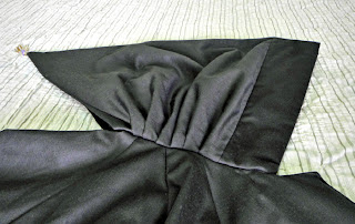 side view of hood