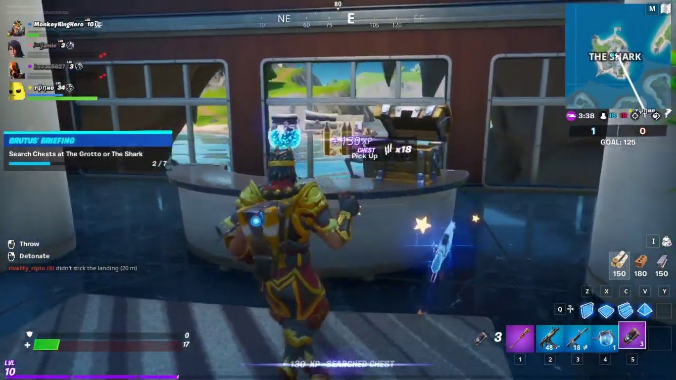 How To Throw Shield Items In Fortnite