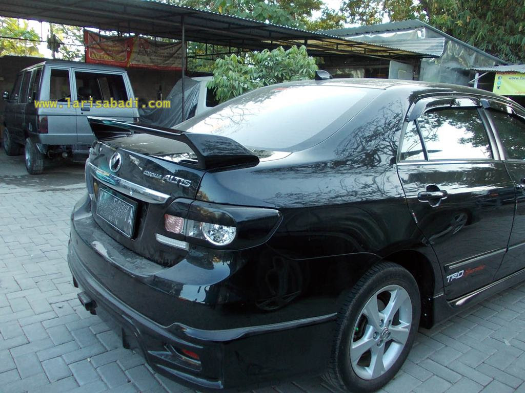 Corolla Altis 2011 Custom Spoiler Laris Abadi Corolla Altis 2011 Custom Spoiler Laris Abadi