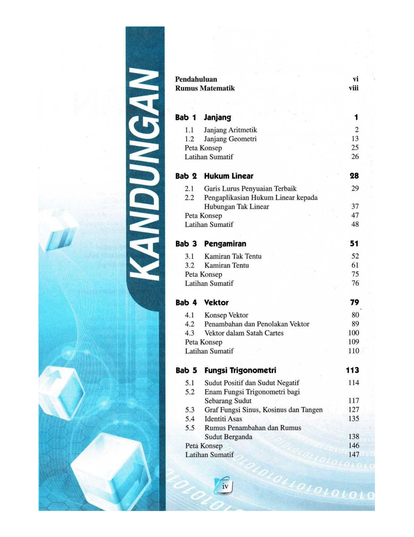 Buku Teks Matematik Tambahan T5
