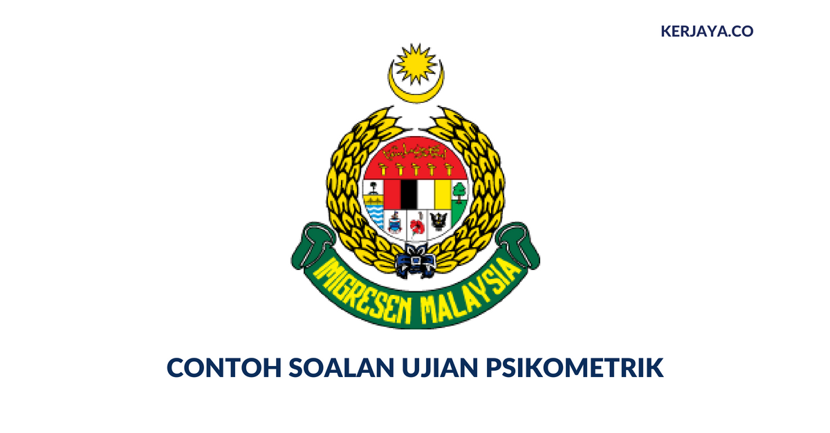 Contoh Soalan Ujian Psikometrik Imigresen Exam Ptd