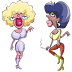 Two women friends had gone out