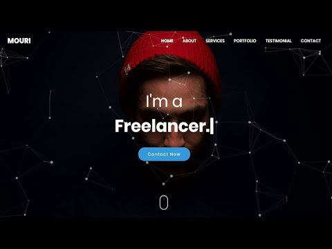 Mouri - Personal Portfolio HTML Template