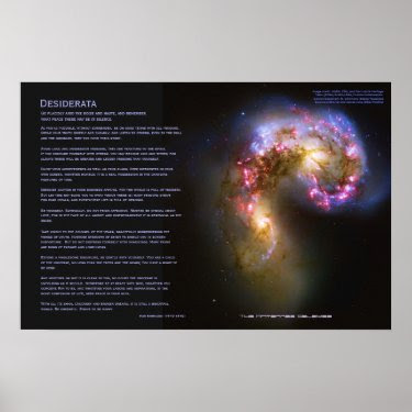 Desiderata - The Antennae Galaxies Print