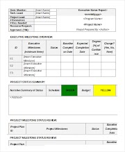 Simak Executive Weekly Status Report Template, Paling Dicari!