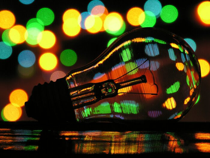 the christmas lights