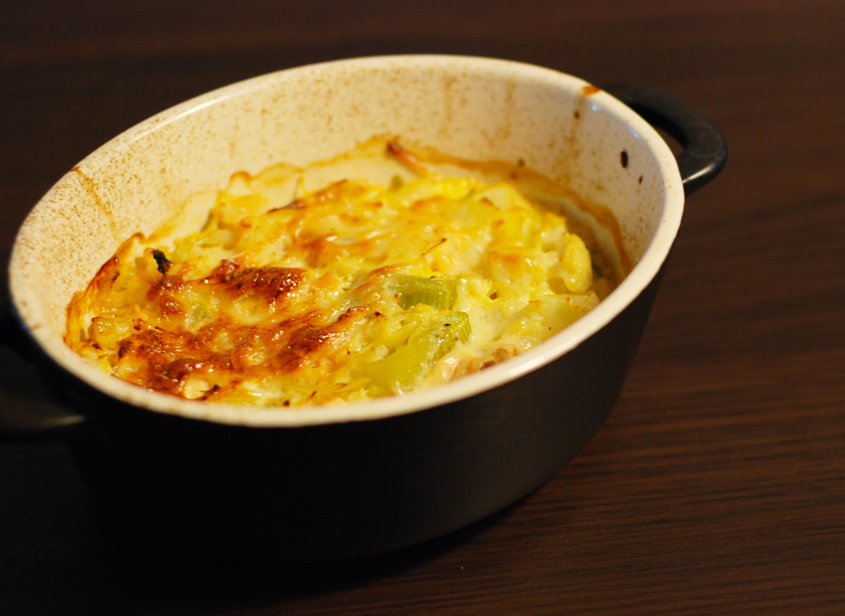 Clafouti De Saumon Au Chou Fleur Et Poireaux Mon Assiette Gourmande
