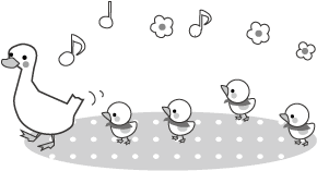 アヒル あひる イラスト 無料イラスト