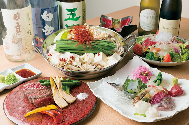暖らん酒場 八や はちや 福井市順化 〆まで美味しい本格スープのもつ鍋 すき焼き しゃぶしゃぶ 鍋 福井のグルメ おでかけ イベント情報 月刊ｆｕ