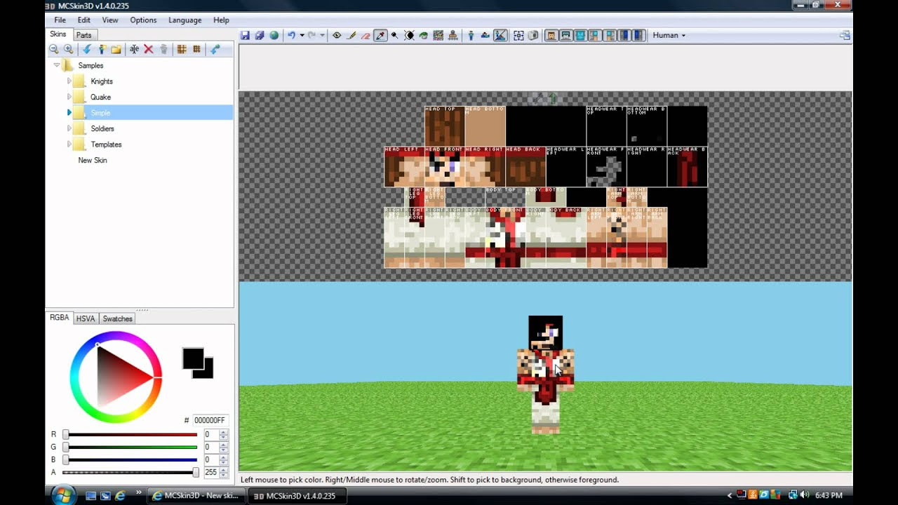 Minecraft skin editor installieren - Minecraft Skin Editor 
