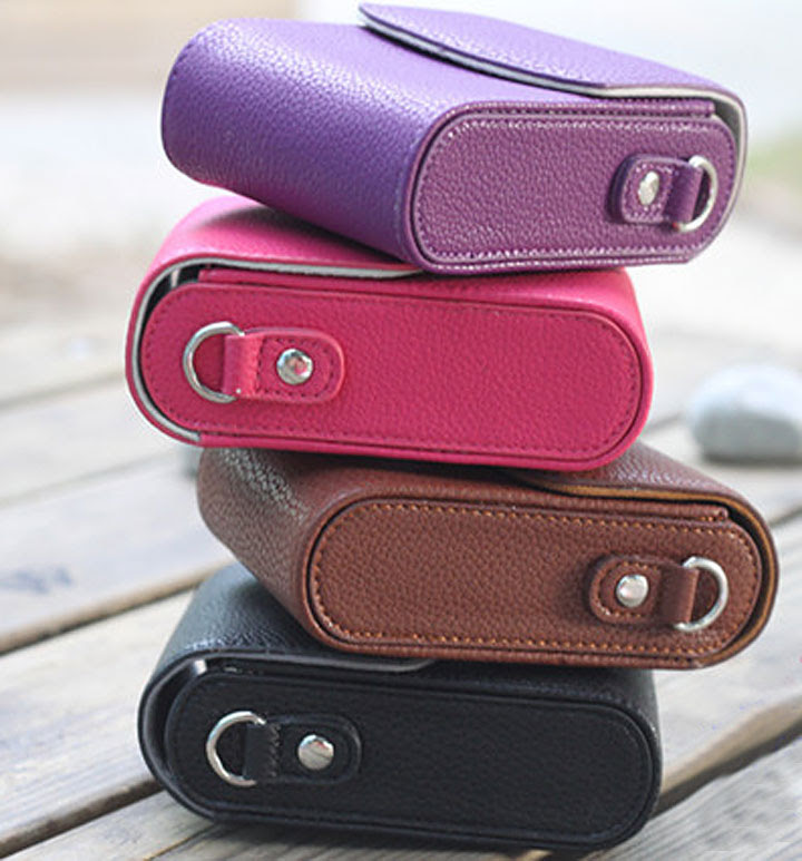 Nikon P300 Canon S95 Panasonic Zs7対応デジカメケース 鞄 おしゃれ バイオレット