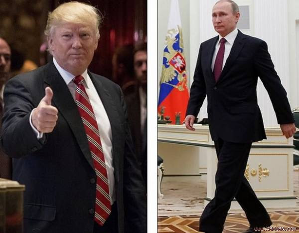 Ông Putin đang có quan hệ rất tốt với tân Tổng thống Mỹ Donald Trump.