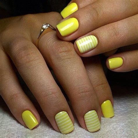nail art  nails gel nails yellow nails bright nails