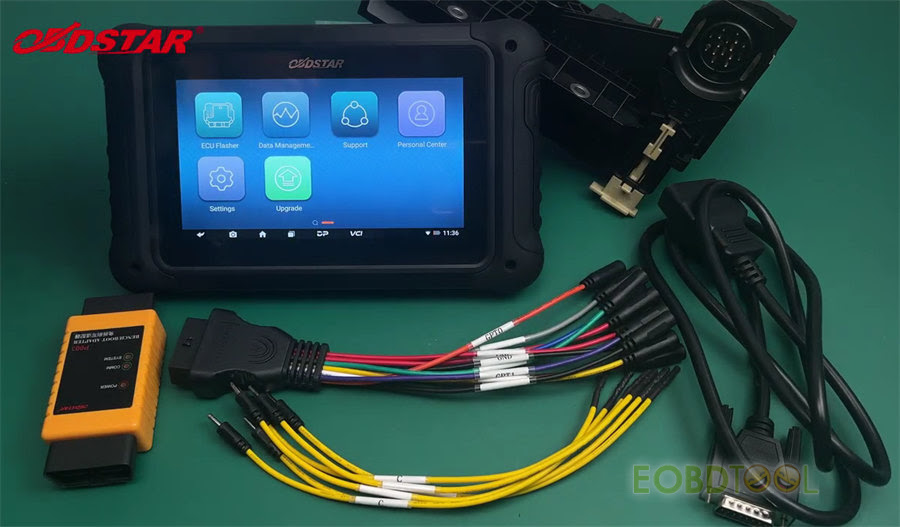 obdstar dc706 clone bmw tcm on bench 3