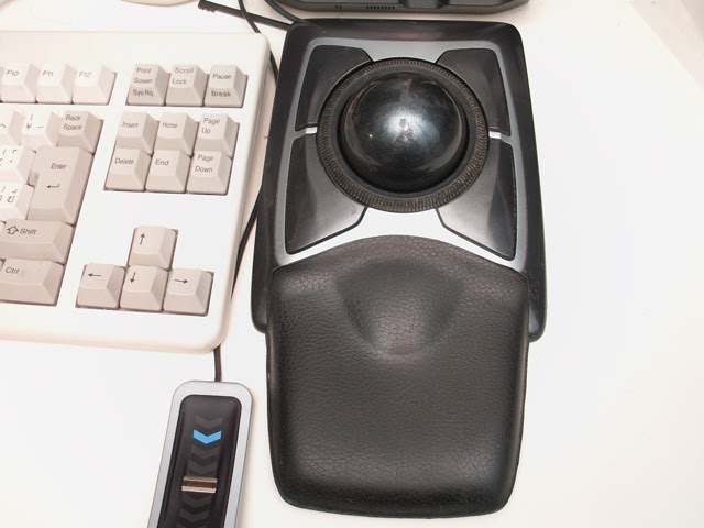 Kaishiのblog トラックボール交換 Expert Mouse 7 Slimblade Trackball
