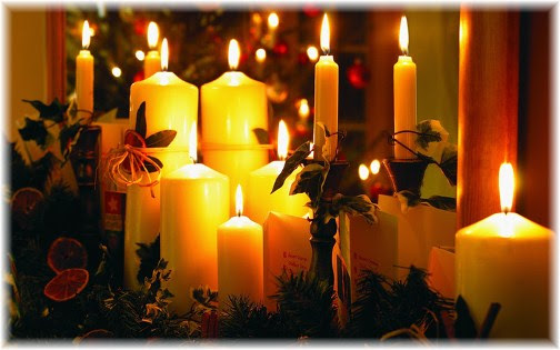Christmas candles