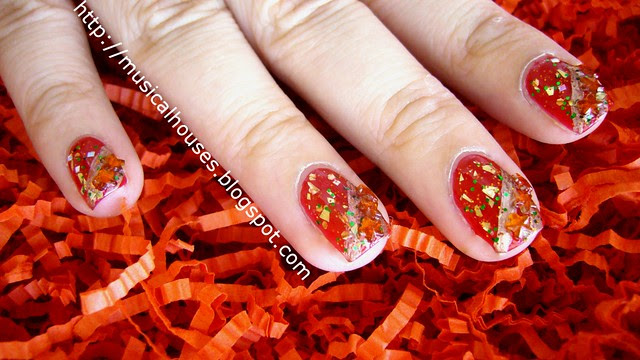 chinese new year nail art 1