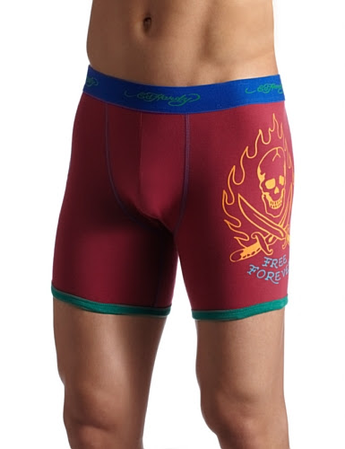 Ed Hardy Men's Freedom Fighter Pop! Boxer Brief