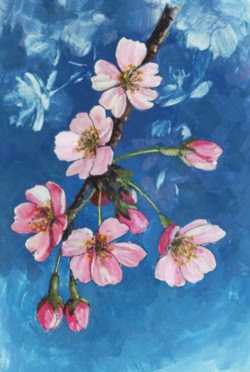 簡単お絵描き 桜 お絵描きなんて簡単