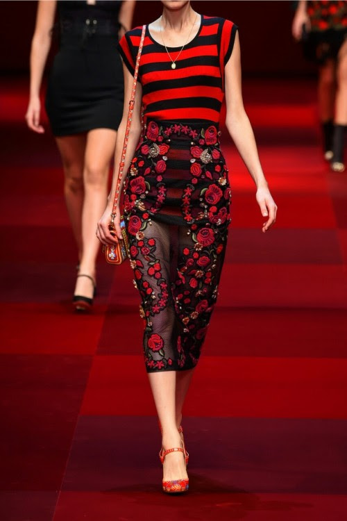 mulberry-cookies: Dolce & Gabbana Spring 2015 (Details)