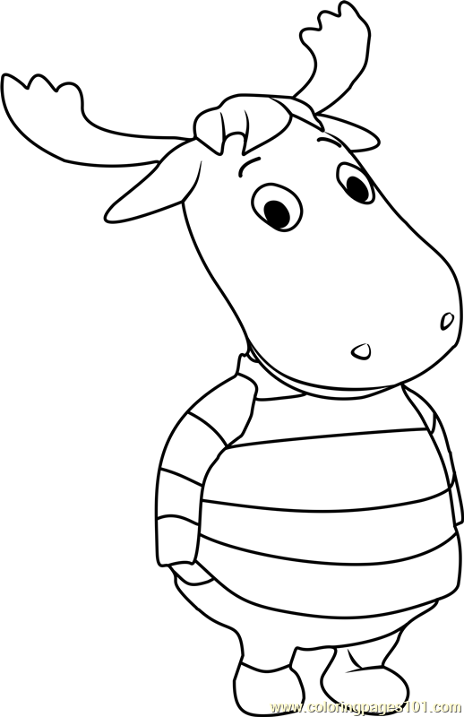 Tyrone Coloring Page - Free The Backyardigans Coloring ...