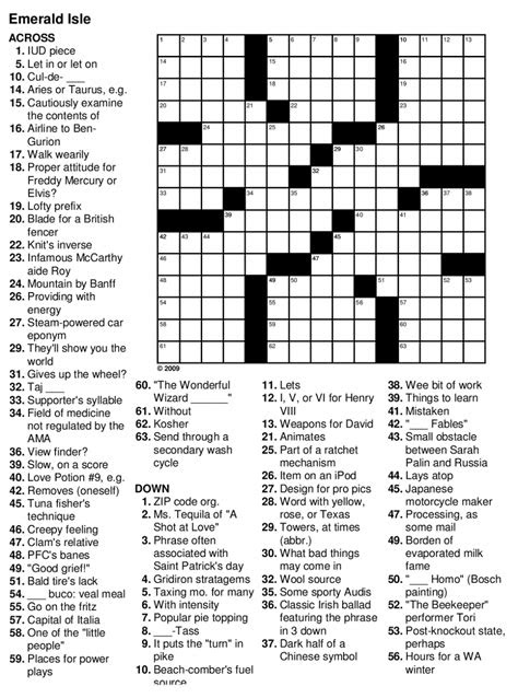 Welcome to washington post crosswords! printable crossword puzzle medium difficulty printable crossword puzzles