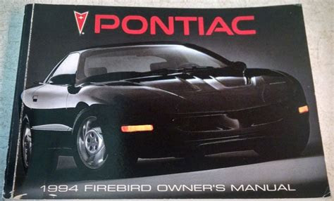 Link Download 1994 pontiac firebird owners manual ebooks Free PDF