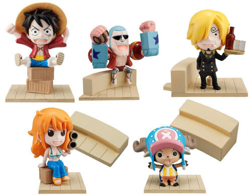 ガチャポン 集めると61巻表紙が完成するデフォルメフィギュアコレクション Logpiece ワンピースブログ シャボンディ諸島より配信中