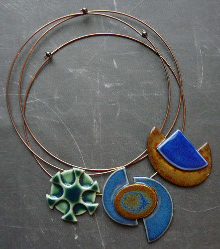 Porcelain Necklace Trio