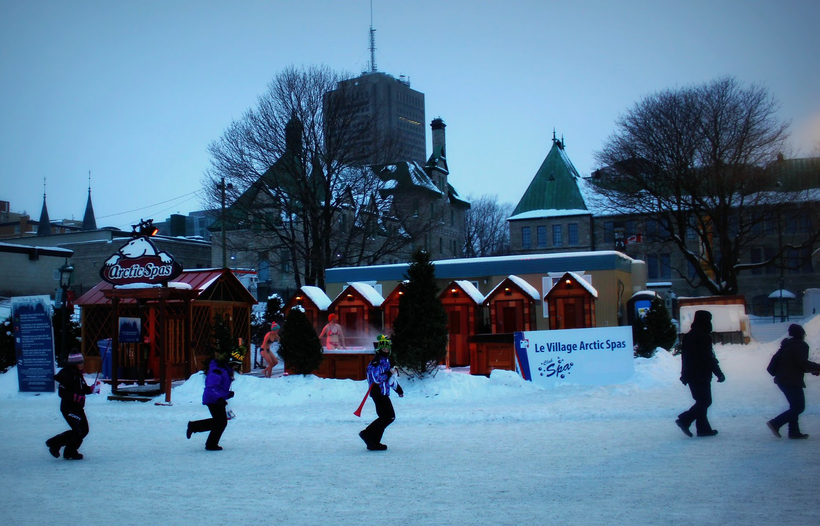 Au Carnaval de Québec...