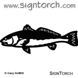 Download Redfish 2 ~ : SignTorch, Turning images into vector cut paths.