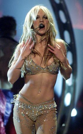 Sexy Celebrity Britney live MTV VMA 2000