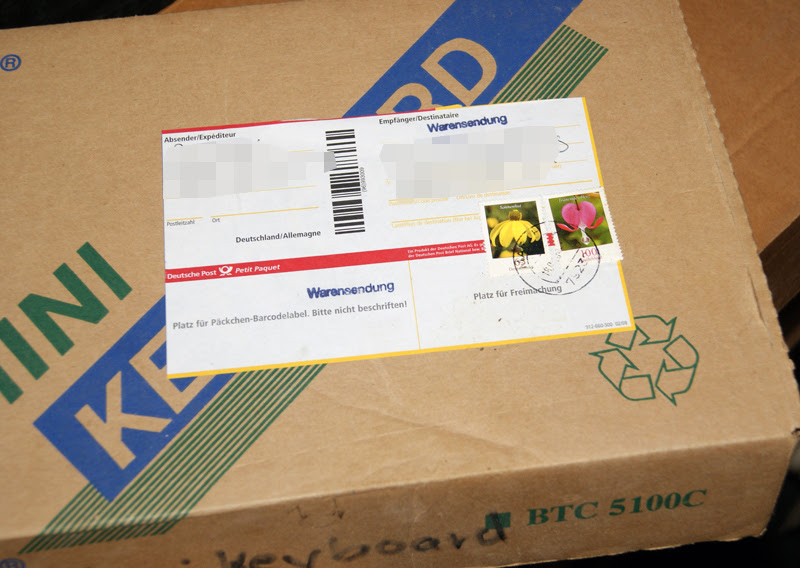 Tutorial] Remove shipping labels - Oldest trick in the book ...