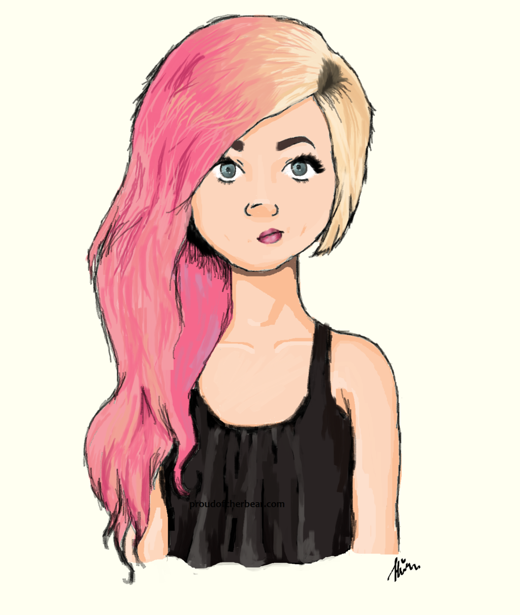 Free Easy Girl Drawing Download Free Clip Art Free Clip Art On Clipart Library