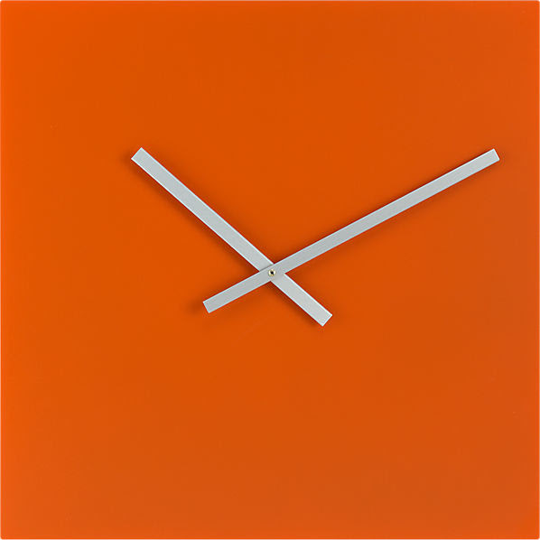 Ultra Modern Square Wall Clock | The Interior Decorating Rooms