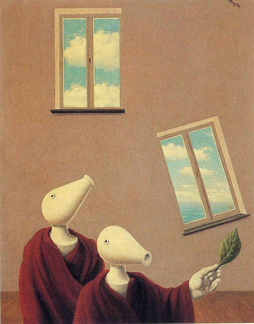 Natural encounters, 1945
Rene Magritte