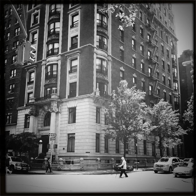 A Scene from Lower Fifth Avenue