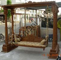 Wooden Indian jhula, Wooden Indian Jhoola, Wooden Indian Carved ...