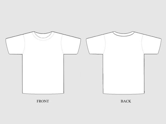 41 Blank T Shirt Vector Templates Free To Download 41 Blank T Shirt Vector Templates Free To Download