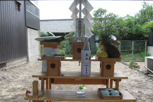 中川の家　地鎮祭