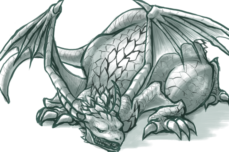 画像をダウンロード かっこいい 龍 イラスト 簡単 かわいい