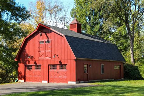 patriot gambrel style  story garage  barn yard